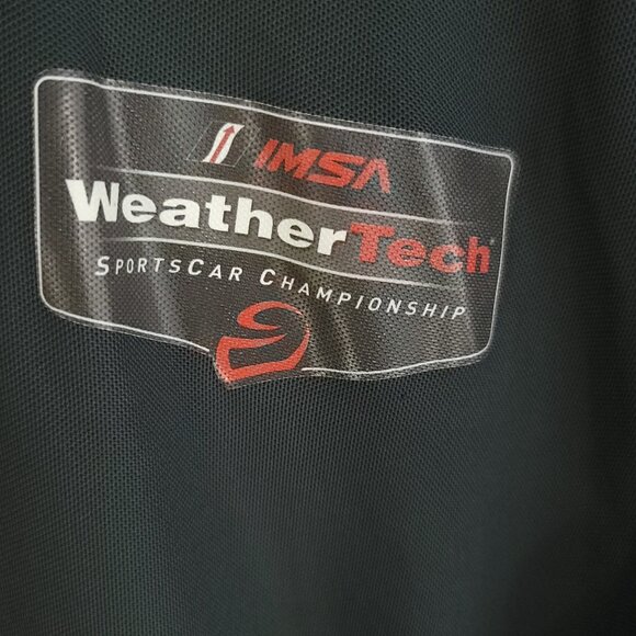 Montaplast Land Motorsport IMSA Graphic Polo Shirt Men's Small Gray Hakro - Picture 4 of 11